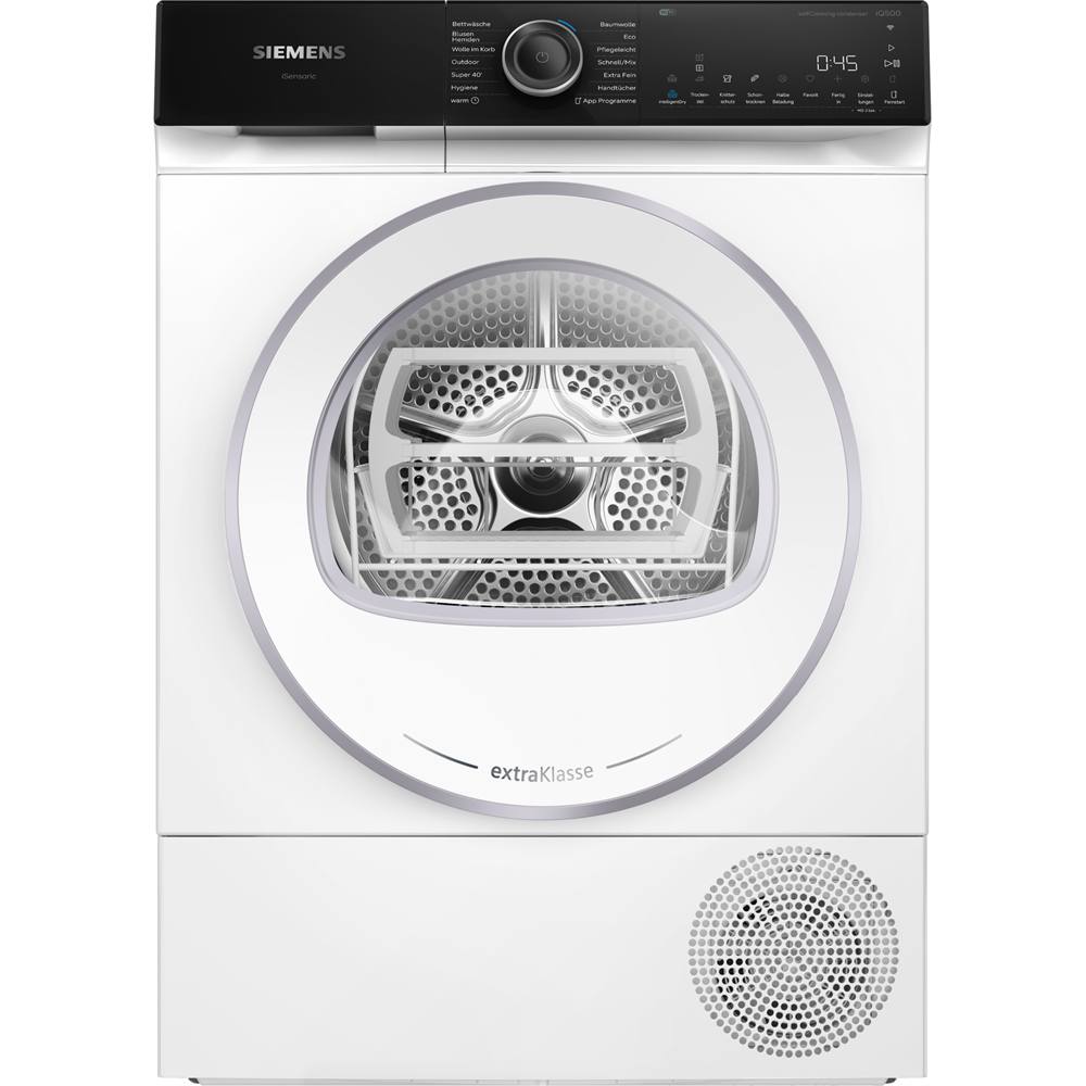 WQ45H2B90 iQ500, Wärmepumpen-Trockner, 9 kg